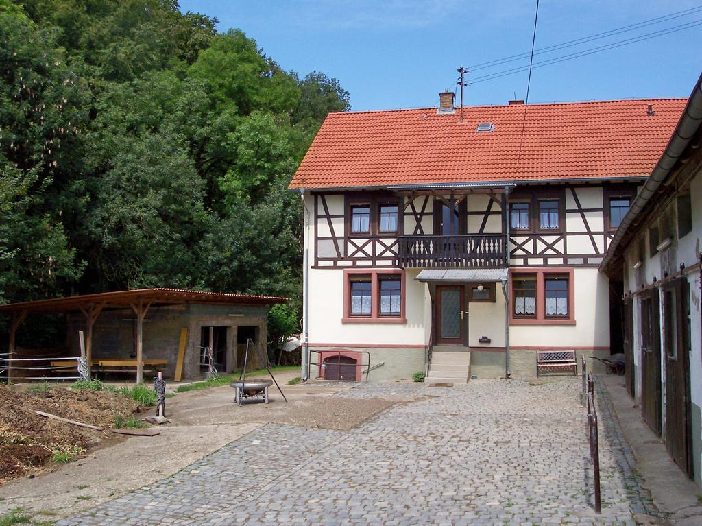 הוילה Mörlenbach Pferdehof Und Wanderreitstation Doersam מראה חיצוני תמונה